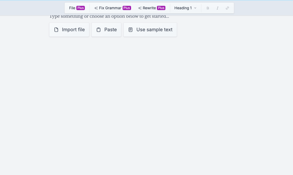 Tool 5: Hemingway Editor AI – Readability-Focused AI Rewrite Sentence Tool