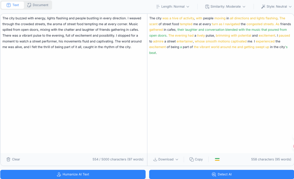 Tool 3: NoteGPT: Plagiarism-Free Guarantees When You How to Reword a Sentence Academically