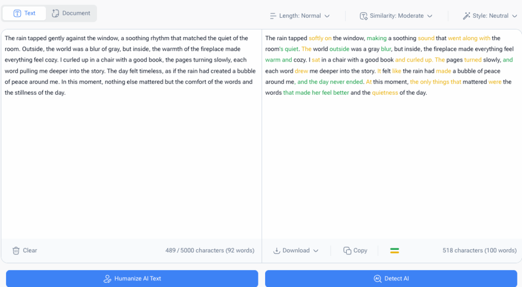AI Humanizer’s AI Paraphraser
