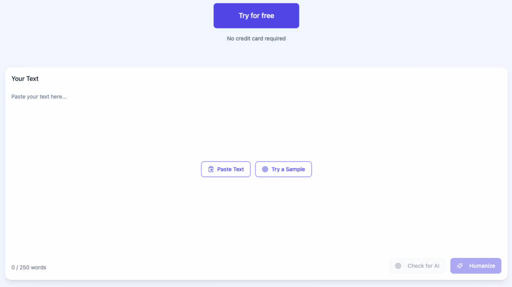 Tool 3: HumanWrite AI Free Humanizer – User-Friendly Best Free AI Humanizer