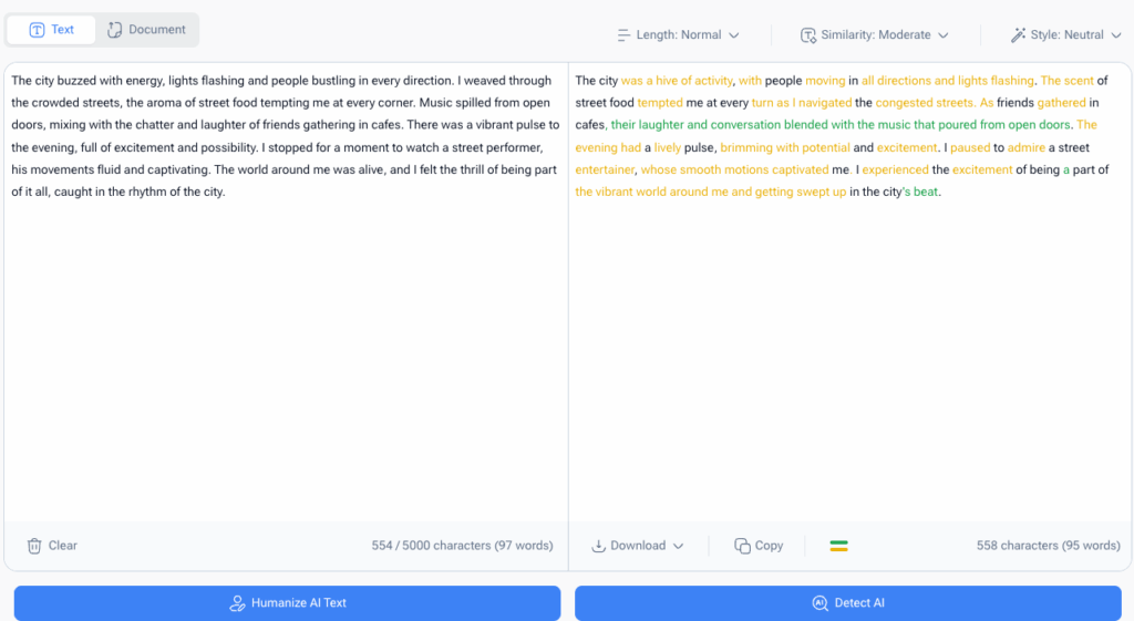 Tool 1: AI Humanizer – Seamless AI Text to Human Text with Natural Flow