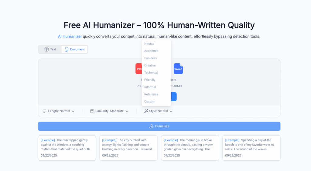 Tool 2: NoteGPT – AI Rewrite Sentence Tool with Note-Integration