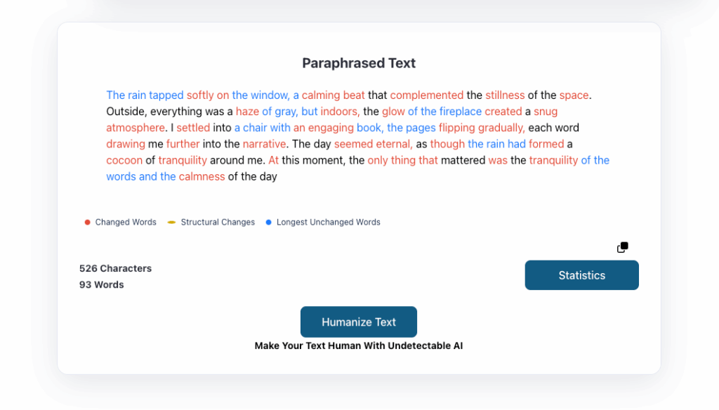 Tool 3: ZeroGPT – The Best AI Paraphrasing Tool for AI Detection Evasion & Versatile Rewriting
