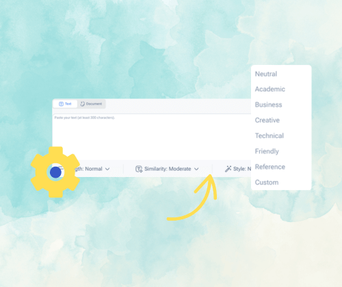2단계: 원하는 확장 스타일 선택하기