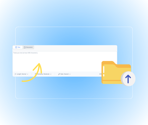 Step 1: Paste or Upload Your Content