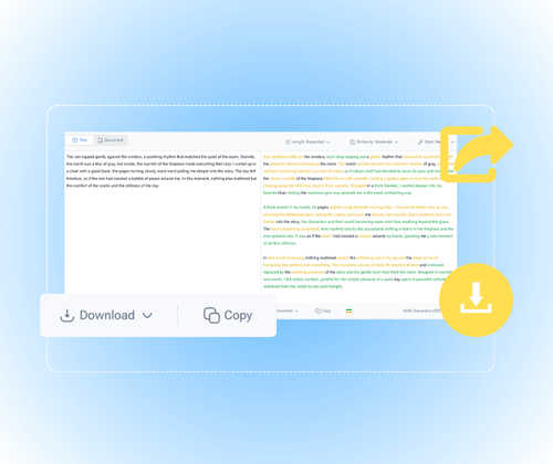 Step 3: Copy or Download the Rewritten Text