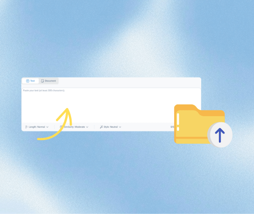 Step 1: Paste or Upload Your Content